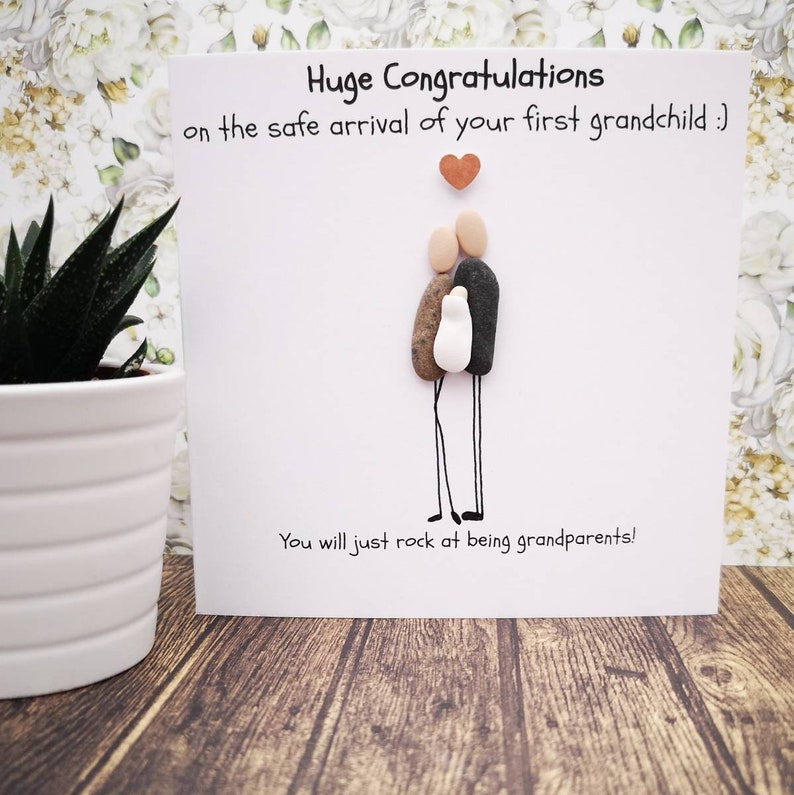 First Grandchild Card Congratulations Grandparents New Etsy UK