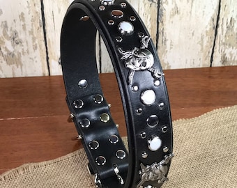 Il pirata Calypso Custom Leather Collar