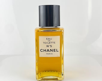 Chanel No 5 Vintage Perfume Bottle 2 oz 59 ml Eau de Toilette