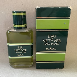 Vintage Perfume Yves Rocher Eau de Vetyver 100 ml 3.4 oz Aftershave Box