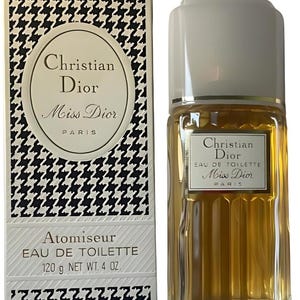 Vintage parfum Christian Dior Miss Dior 4 oz 120 ml eau de toilette edt spray