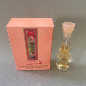 Vintage Salvador Dali Dalissime Mini Perfume: 0.17 oz Eau de Parfum