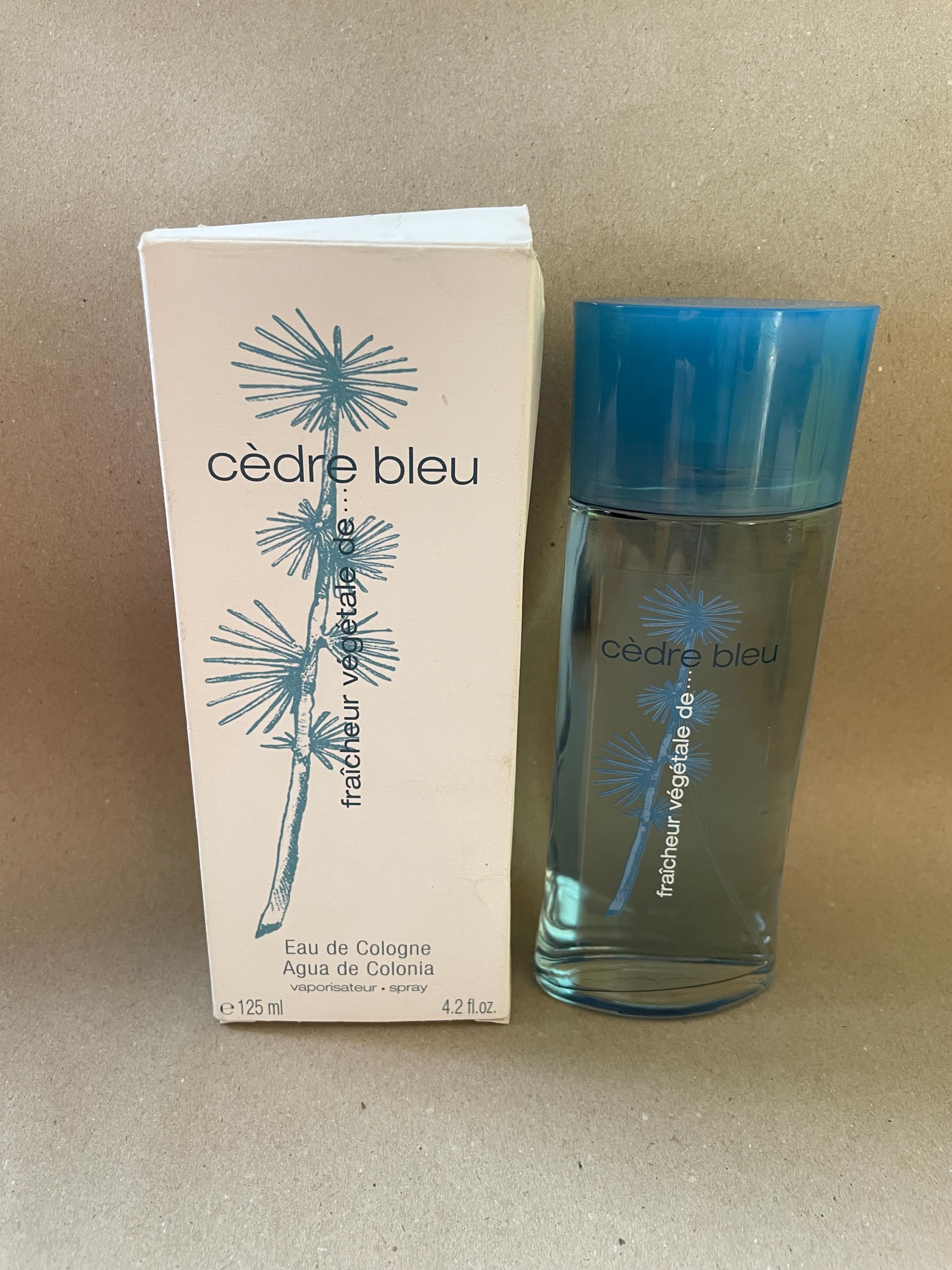 Vintage Yves Rocher Cedre Bleu Perfume: Oz Eau De Cologne
