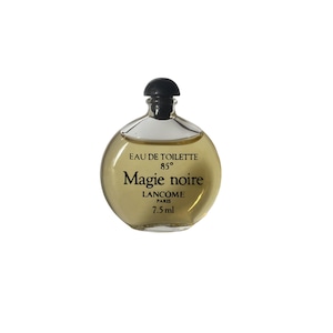 Vintage Lancome Magie Noire Miniature Perfume: 7.5 ml - 0.25 oz Eau de Toilette