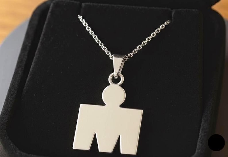 Personalized Sterling Silver Ironman Triathlon Pendant Necklace image 1