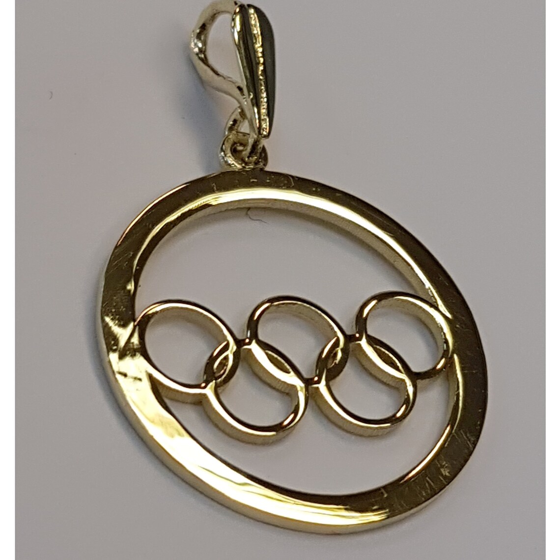Olympic Games Symbol Rings Pendant And Necklace All Made Etsy