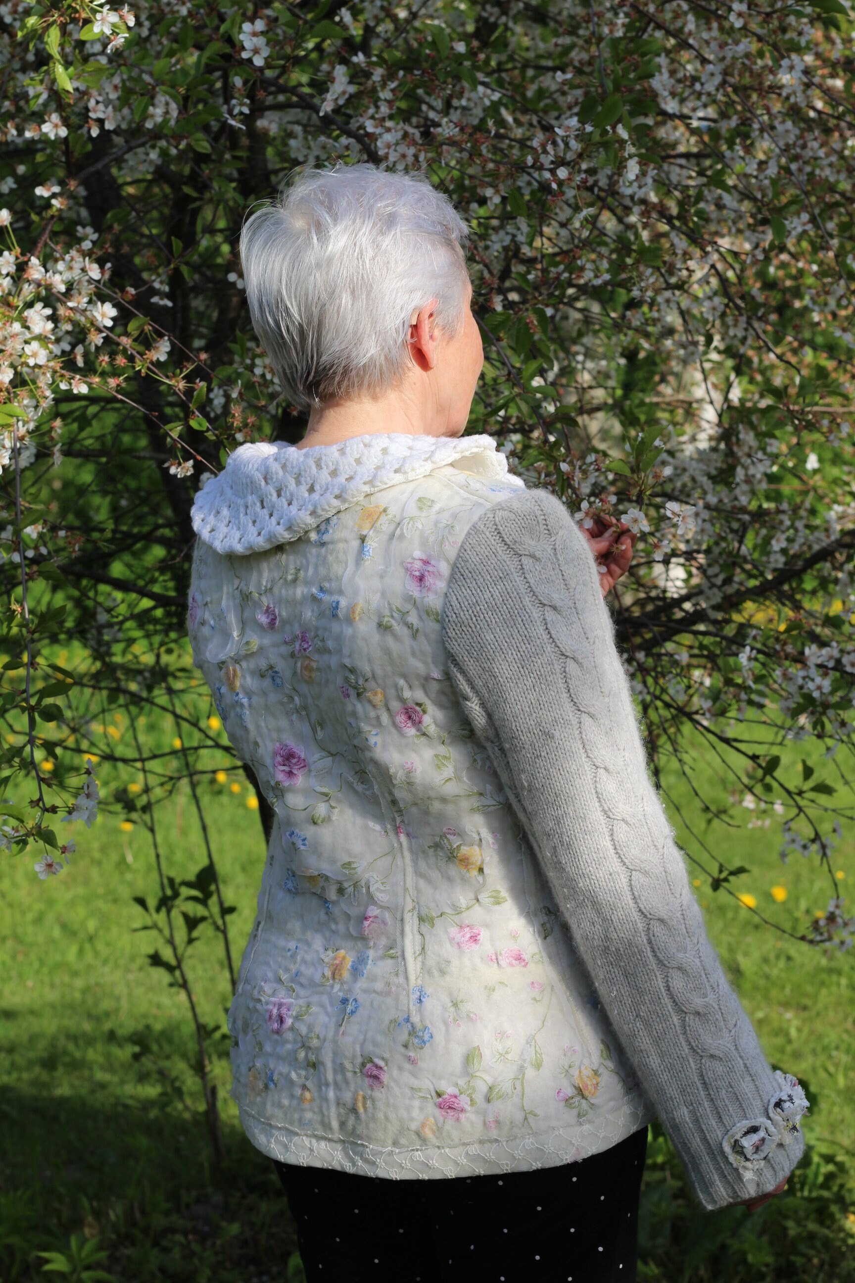 Jacket, Felt Jacket, Handmade Jacket, Woolen Jacket, Women's Jacket