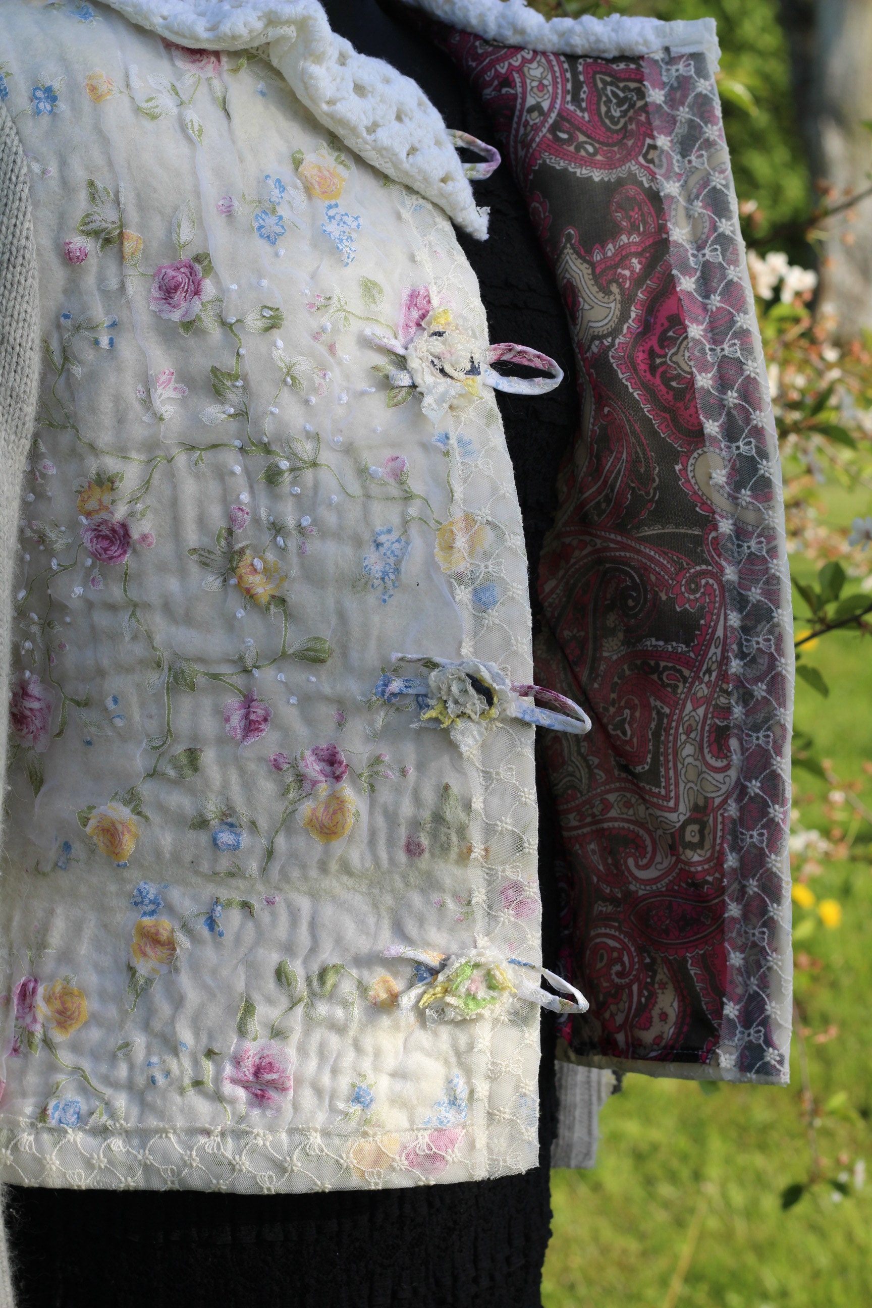 Jacket, Felt Jacket, Handmade Jacket, Woolen Jacket, Women's Jacket