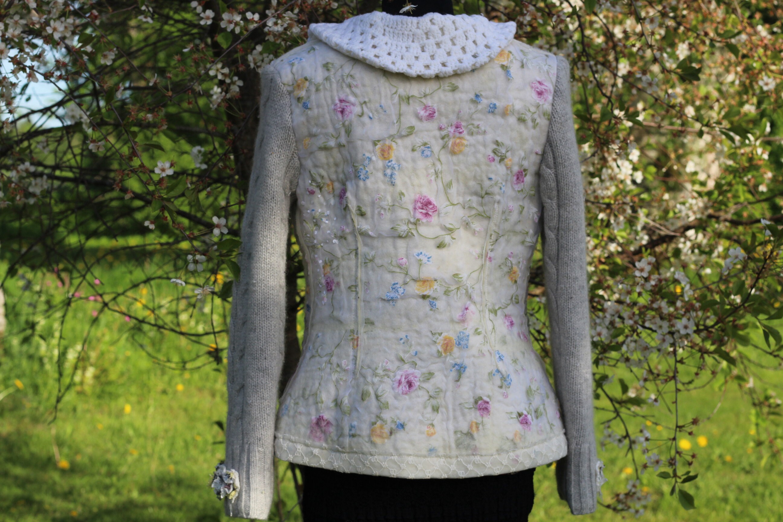 Jacket, Felt Jacket, Handmade Jacket, Woolen Jacket, Women's Jacket