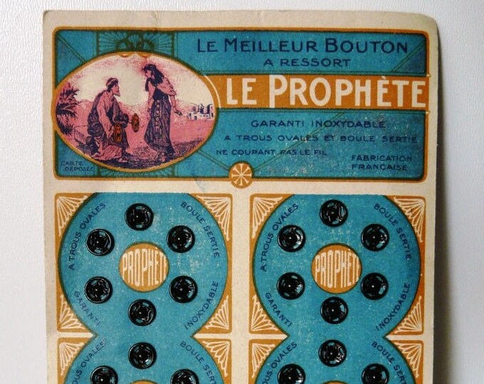 Lot De Boutons Anciens Sur Carte D'origine - Numéro 2 - Occasion