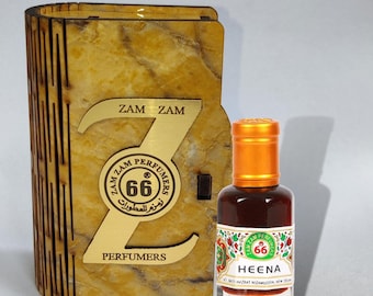 Heena Attar / Aceite aromático ligero y compasivo / Perfume unisex de larga duración (6 ml, 12 ml)