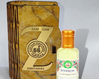 Givenchi Attar / Aceite de perfume elegante y lujoso / Aceite unisex sin alcohol de larga duración (6 ml, 12 ml)