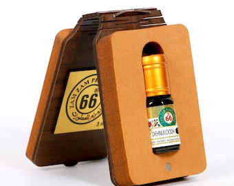 Dehnuloodh Cambodia Attar / Aceite de perfume de rosa de oud / Fragancia unisex sin alcohol de larga duración (6 ml, 12 ml)
