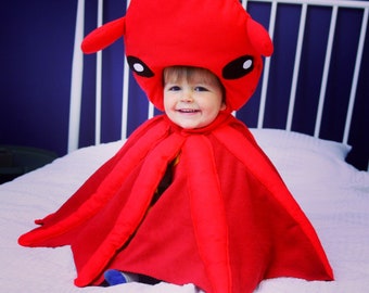 Squid Hat - Etsy