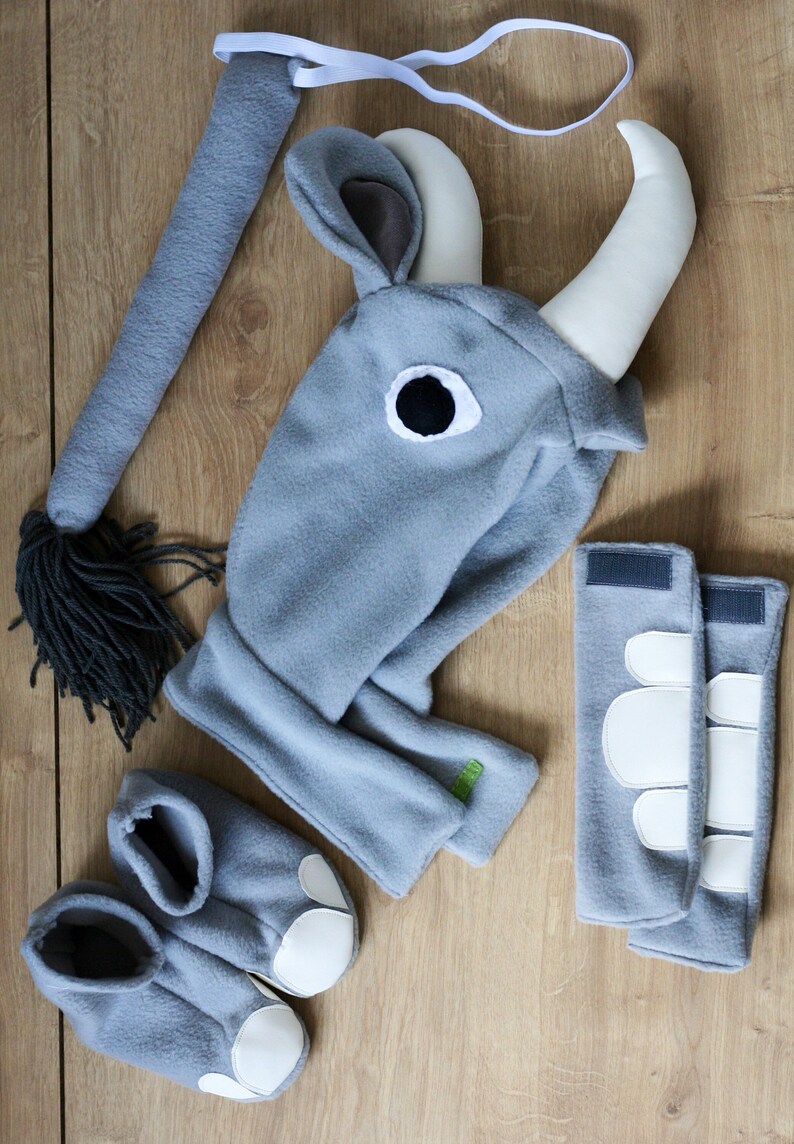 Rhino Costume Halloween Kids Dress Up Fancy Dress Etsy