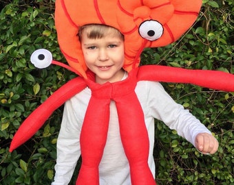 Costume De Crabe Halloween Journee Mondiale Du Livre Etsy Canada