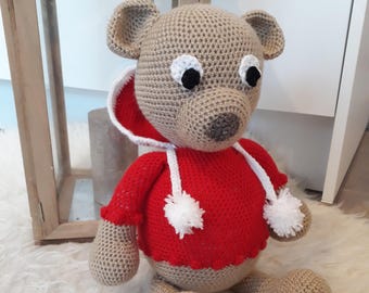 Christmas crochet - Amigurumi bear