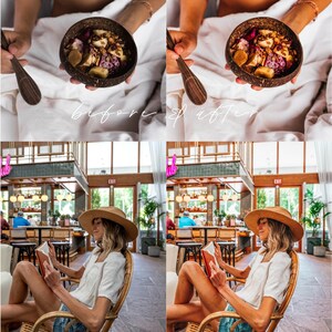 5 Paradise-presets Lightroom Mobile & Desktop, vakantie-presets, kleurrijke strandfotobewerking Instagram-filter, heldere zomerreis-preset afbeelding 6