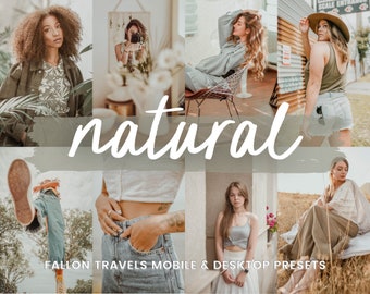May include: A collage of photos featuring people in various settings, with a white text overlay that reads "natural". The photos are all edited with a warm, natural filter.