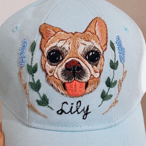 Custom Soft Baseball Cap Bulldog Embroidery Dad Hats for Men & Women Custom Soft Baseball Cap Bulldog Embroidery Dad Hats for Men & Women