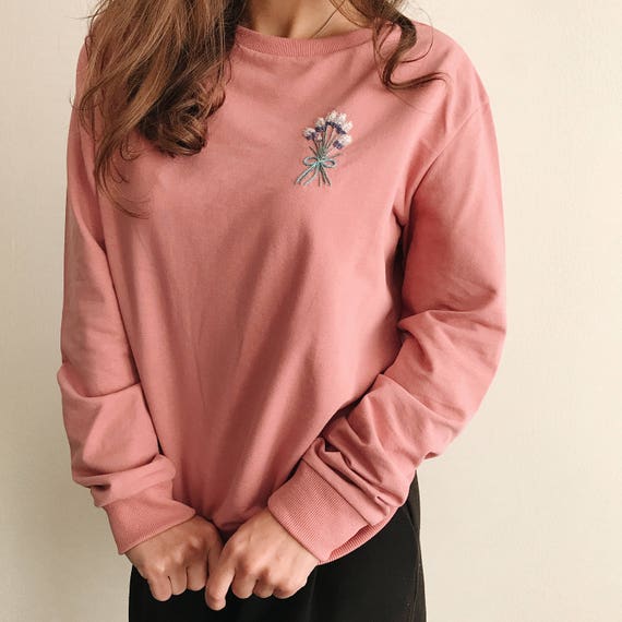 Mignon cadeau lavande broderie sweatshirt capuche, cadeau Mignon personnalisé, sweat rose surdimensionné pour femmes, cadeau pour elle, pull en cadeau personnalisé f8a6e9 Mignon cadeau lavande broderie sweatshirt capuche, cadeau Mignon personnalisé, sweat rose surdimensionné pour femmes, cadeau pour elle, pull en cadeau personnalisé f8a6e9
