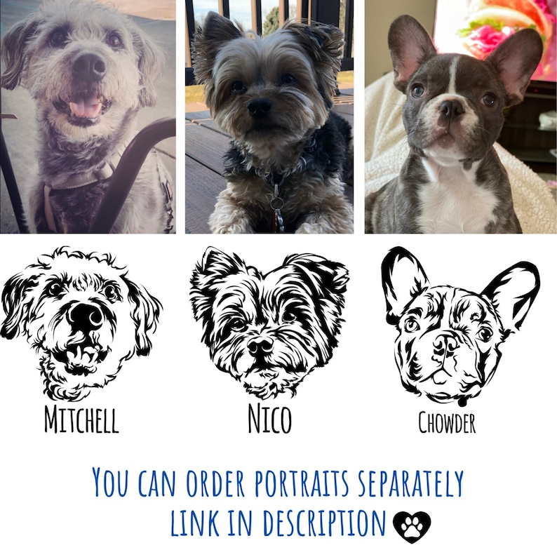 Custom Dog sweatshirt Embroidered pet face sweatshirt dog Etsy