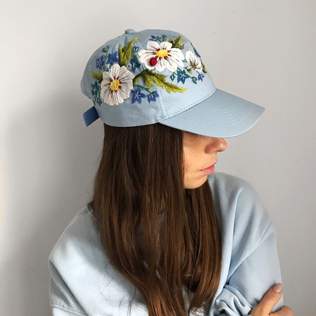 Fashion Gifts for Mom Hand Embroidered Baseball Cap Hand Etsy