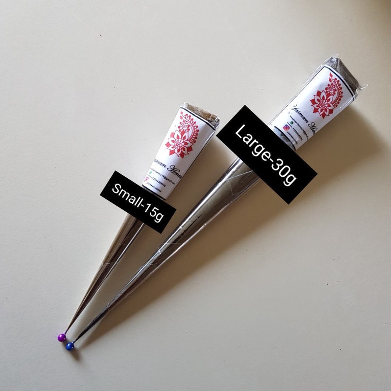 Natural Homemade Henna Cones Etsy