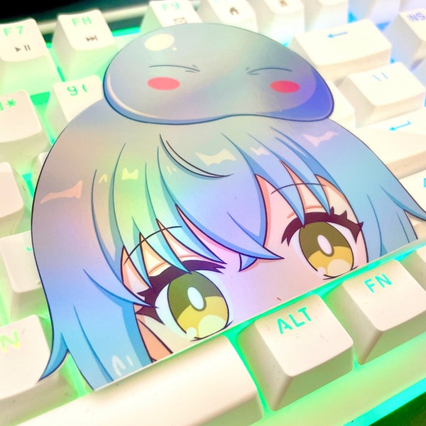 Rimuru Peeker holografische sticker | animestickers | autosticker
