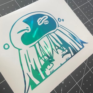 Reincarnated as a Slime Vinyl Peeker Decal | Rimuru Decal
