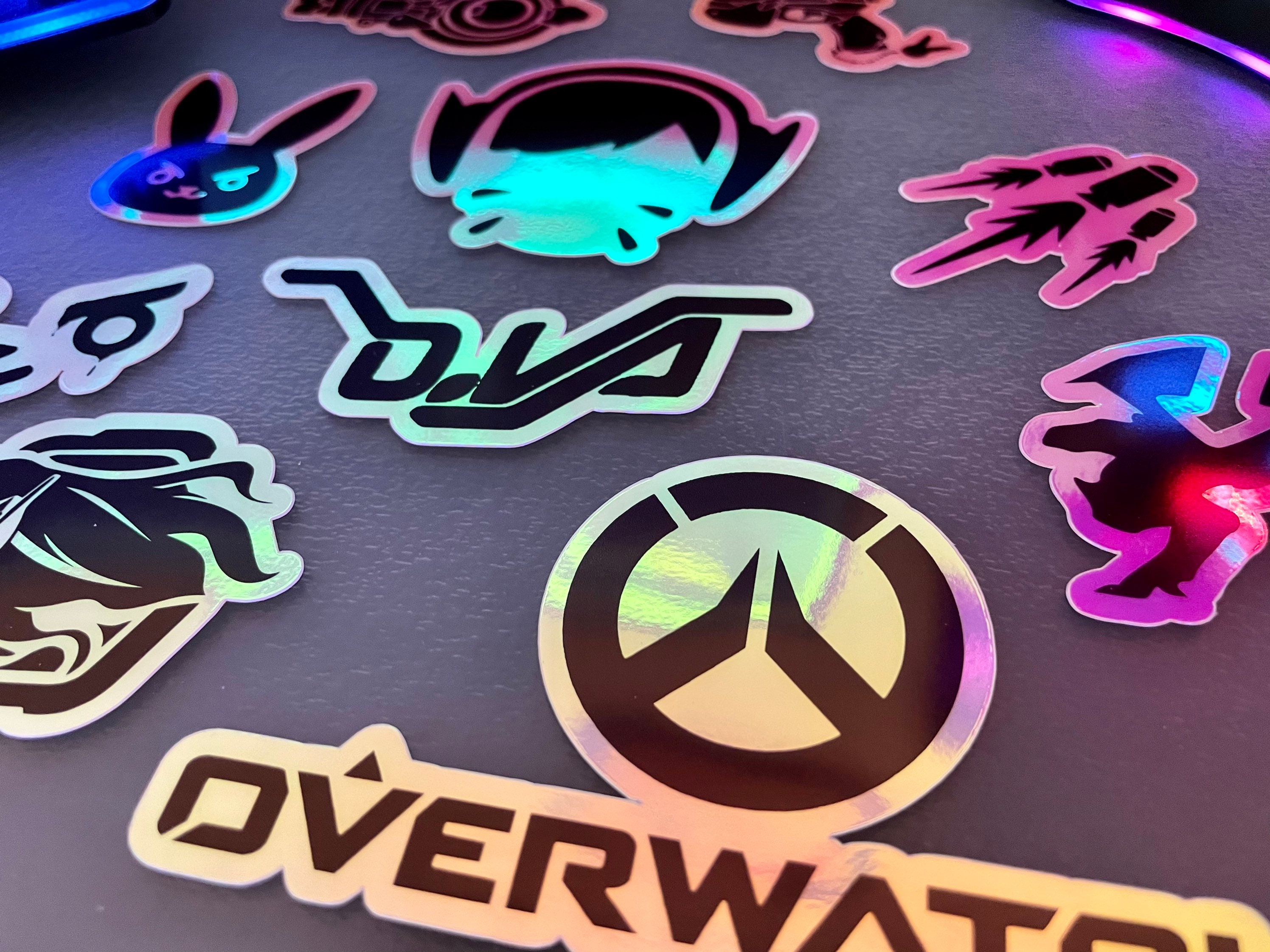 D.VA Sticker Set DVA Overwatch Sticker Bundle Overwatch | Etsy