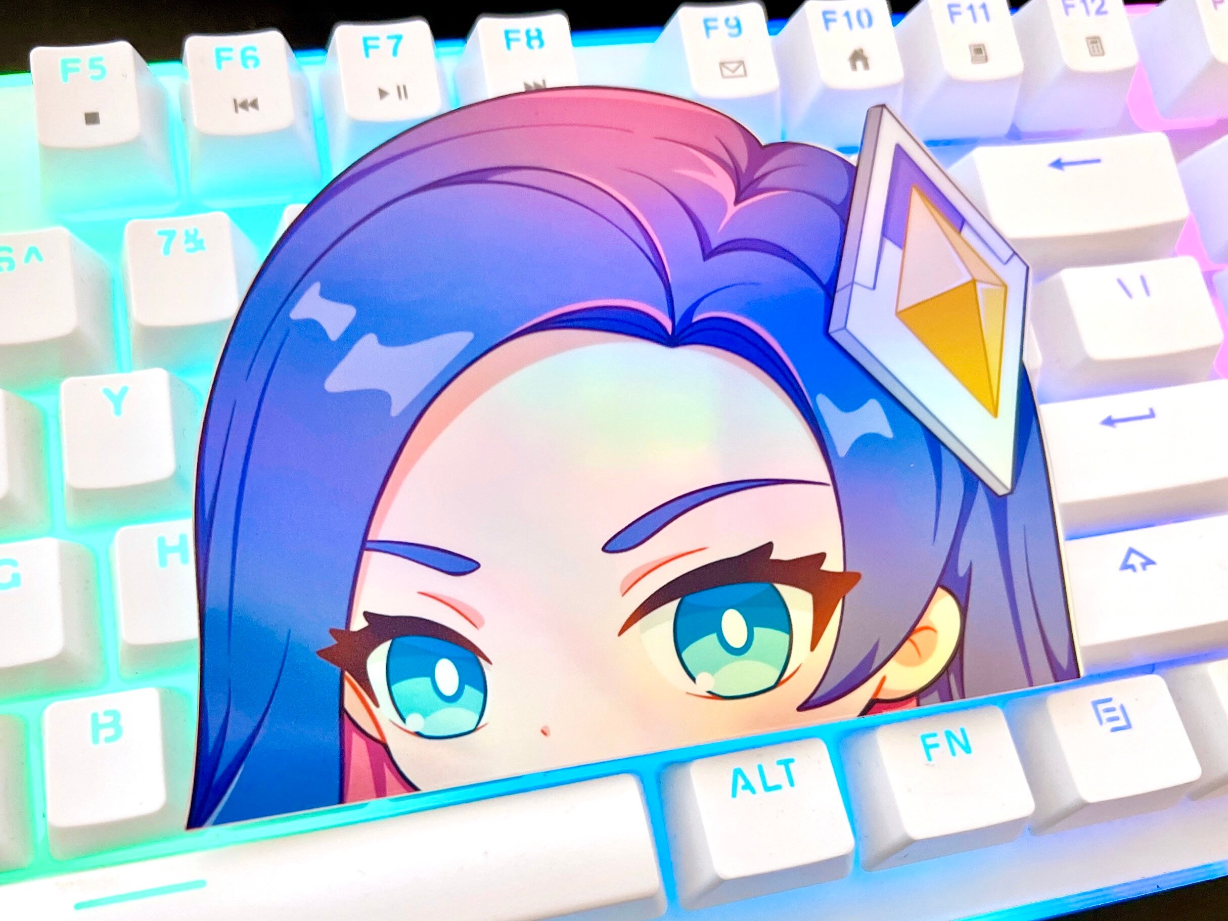 Jinx Decal Code Jinx Peeker Holographic Stickers | Vi Stickers | Car Decal Computer ...