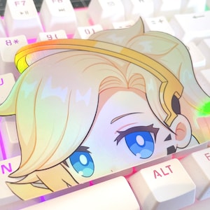 Mercy Peeker Holographic | D.Va Decal Car Laptop Decal