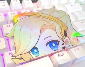 Mercy Peeker Holographic | D.Va Decal Car Laptop Decal