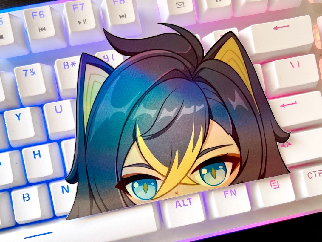 Dehya Peeker Holographic Sticker | Genshin Stickers Genshin Impact ...