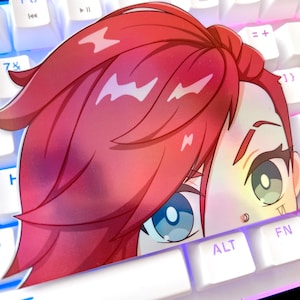 Vi Peeker Holographic Stickers ｜ Jinx stickers | Car decal computer decals