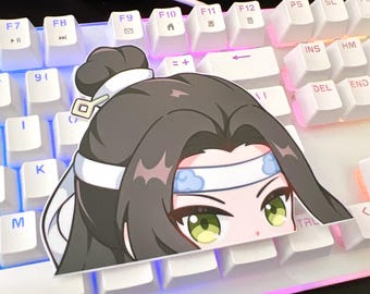 Lan Wangji peeker stickers | MDZS peeker stickers | Wei Wuxian Lan Wangji Decal Car Laptop Decal | Mo DAO Zu Shi Wen Ning