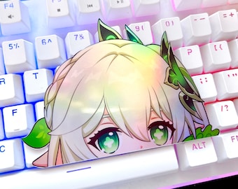 Nahida Peeker Holographic Sticker | Genshin stickers Genshin Impact sticker peeker | Nahida sticker car decal