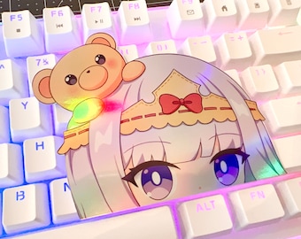 Princess Peeker Holographic Sticker