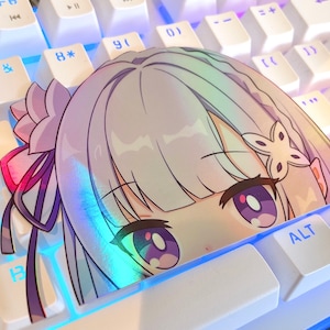 Emilia Sticker Holographic Peekers | emilia stickers peekers rem ram