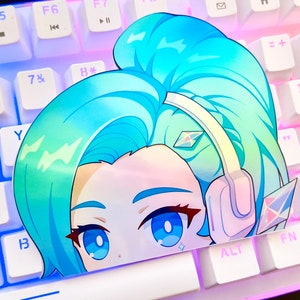 Jinx Decal Code Jinx Peeker Holographic Stickers | Vi Stickers | Car Decal Computer ...