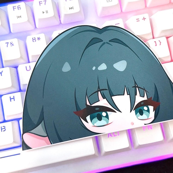 Jane Doe Peeker Sticker | Anime Decal for Car, Laptop