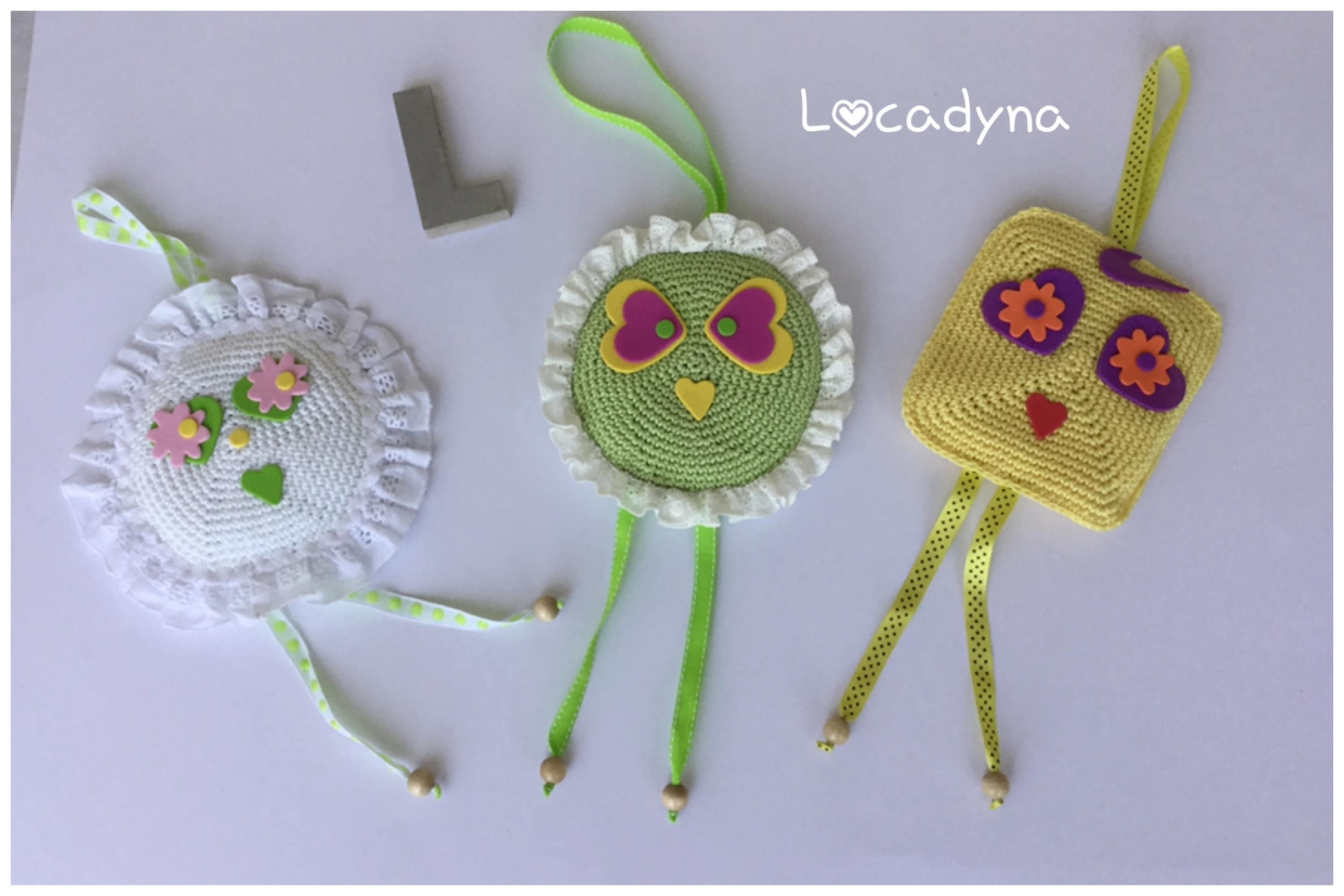 Décoration à Suspendre Emoticon, Bonhommes Amusants Décor Nursery, Cadeau Original Fille ou Garçon, 