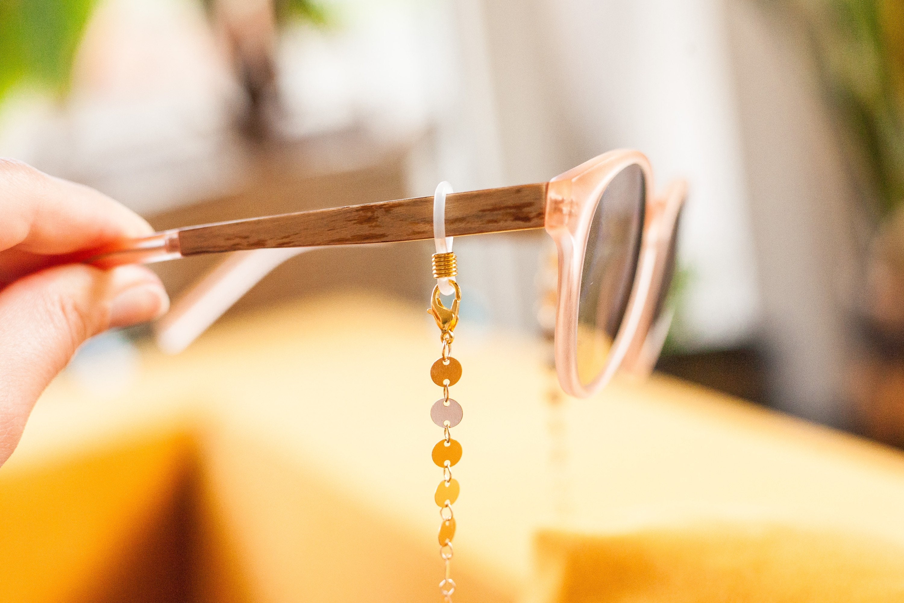 Buy Golden Boho Glasses Chain / Mask Holder / Chain for Sunglasses