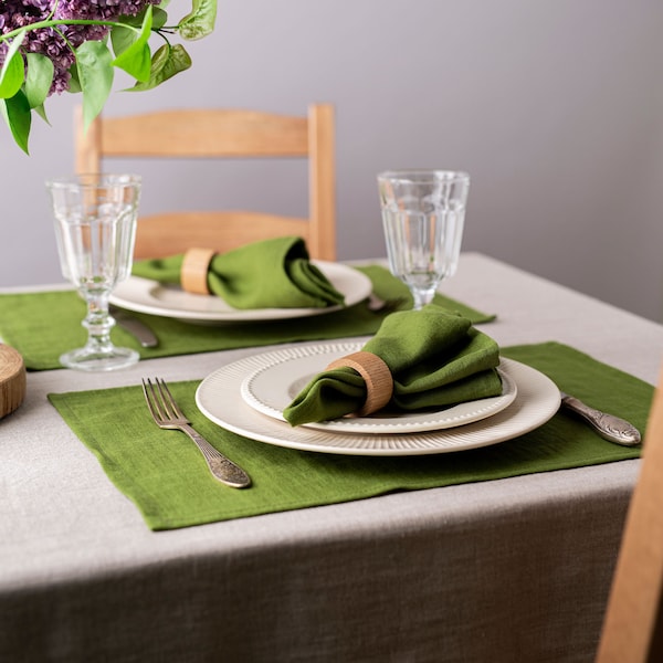 Dinner Placemats Etsy