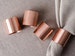 Copper napkin rings. Wedding table décor. Housewarming gift. Rustic napkin rings. Wedding napkin holders. Set of 2, 4, 6, 8, 12 napkin rings 