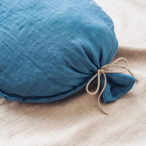 Linen balloon pillow. Balloon cushion. Various colors. Linen cushion. Baby room interior. Kids Room Décor. Nursery Pillow image 3