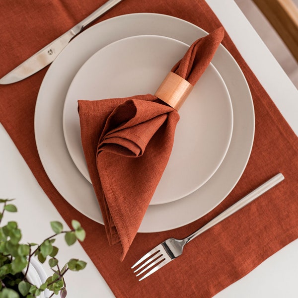 Orange Placemats Etsy