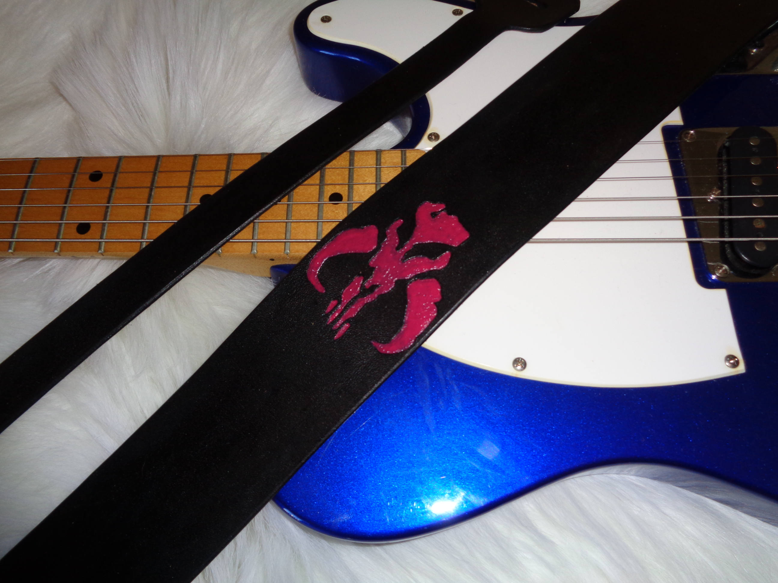 Boba fett guitar strap deals