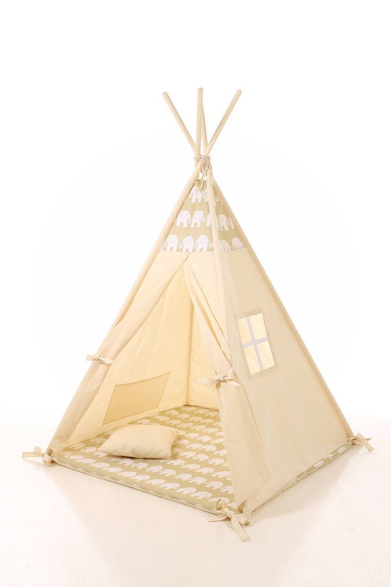 Tipi enfants jouer wigwam tente tipi pour enfants, tipi , tente, jeu tipi, tipi image 1